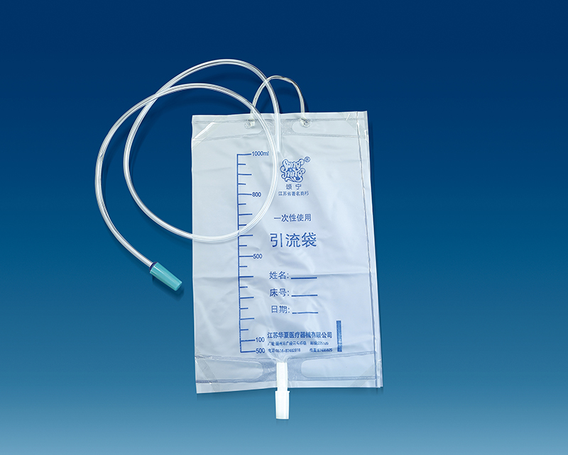 Disposable drainage bag type A